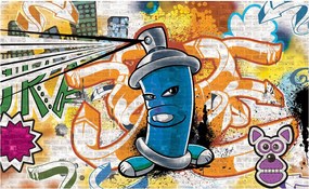 Flizelin fotótapéta Graffiti Street Art Városi falfestmények 350x250 +ragasztó