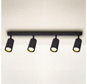 Brilagi - Spotlámpa SELE 4xGU10/30W/230V fekete WO-A7-OEM