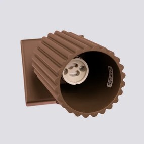 Brilagi - LED fali spotlámpa CRESTO 1xGU10/10W/230V barna