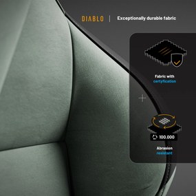 Zöld gamer szék Diablo X.ONE Prime Ghotic Green