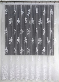 Mg Függöny 65/100 Fehér 210x250cm lengyel szalaggal