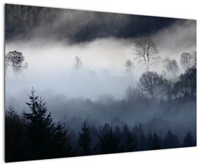 A köd képe az erdő felett (90x60 cm)