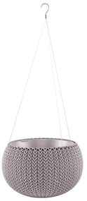Műanyag függő virágcserép ø 28 cm Cozy – Keter
