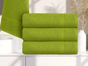 CLARYSSE ELEGANCE törölköző 70x140 cm zöld, 100% pamut