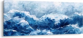 Kép - A tenger illusztrációja (120x50 cm)