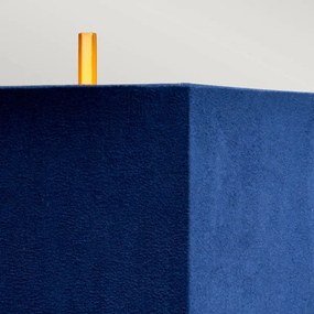 Elstead APOLLO-TL - Asztali lámpa APOLLO 1xE27/60W/230V arany/kék