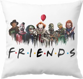 Nyomott Mintás Párna Halloween Barátok Őszi Ajándék