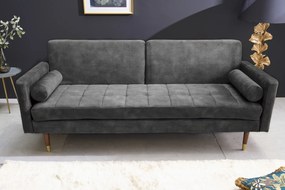 COUTURE design kanapé - 195cm - szürke
