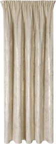 Renia szalagfüggöny 140x270 Eurofirany bársony világos bézs