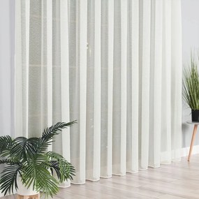 Kész Török Napellenző Függöny Ólommal 550x170 Ecru