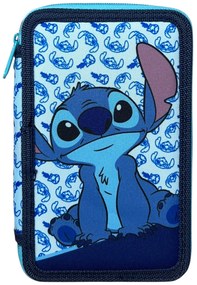 Disney Lilo és Stitch, A csillagkutya Happy tolltartó töltött 3 emeletes
