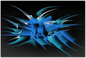 Poszterek 120x80 Tüskés absztrakt