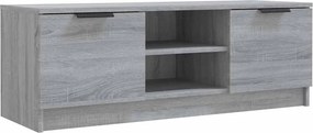 vidaXL szürke sonoma színű szerelt fa TV-szekrény 102 x 35 x 36,5 cm