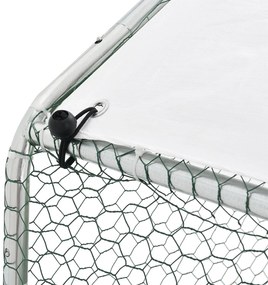 Juskys Kültéri ketrec tyúkok számára - 2x2x2 m