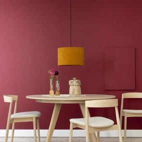 Brilliant - Csillár zsinóron TONY 1xE27/20W/230V átm. 35 cm narancs