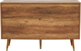 Sötét natúr színű komód 114x70x39 cm Frida – Premier Housewares