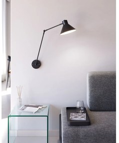 Fekete fali lámpa Dione – Kave Home