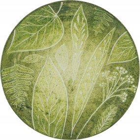 Lubiana Boss Ebédlő Tányér Csempe 1 db 27 cm Négy Évszak Zöld