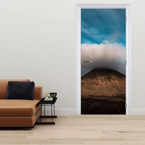 Fotótapéta ajtóra - Felhő a csúcs felett (95x205cm)
