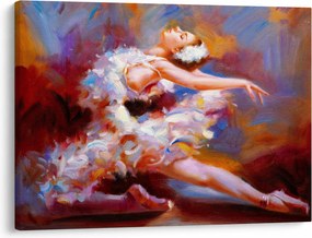 Kép - Balerina, festmény (70x50 cm)