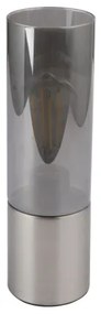 GLOBO 21000N - Asztali lámpa ANNIKA 1xE27/25W/230V átm. 9 cm króm