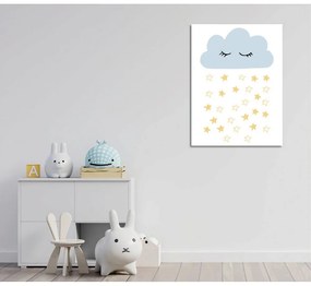 Gyerekszoba kép 30x40 cm Cloud – Wallity