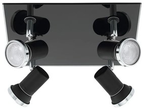 Eglo TAMARA 1 33678 fürdőszobai spotlámpa, 4x3,3W GU10 LED, 3000K, 4x240 lm, IP44