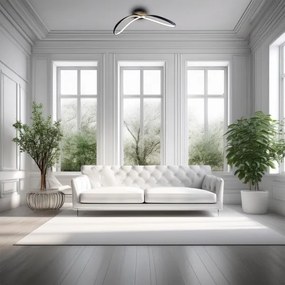 LED Mennyezeti lámpa INFINITY LED/21W/230V fekete