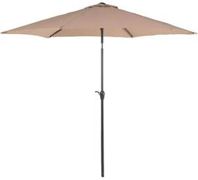 Homokbézs napernyő ⌀ 270 cm VARESE Beliani