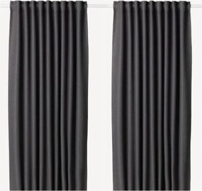 Iikea Annakajsa Árnyékoló függöny, szürke, 145x300 cm