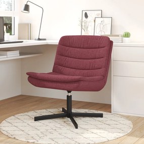 Forgószék Burgundi Vörös Szövet Standard Ergonómikus Forgószék