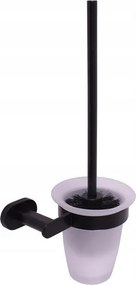 Rav Wc kefe, tál, matt fekete Fürdőszobai kiegészítők Yukon, Kolo