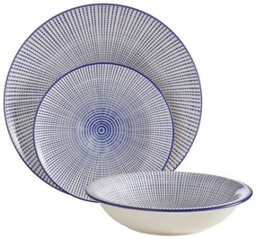 Maya 12 db-os agyagkerámia tányérkészlet - Premier Housewares