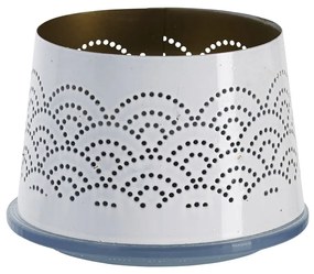 SPAAS Lámpaernyő fehér LACE minta