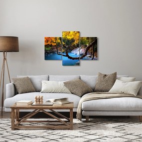 Kép - Vízesések Ázsiában (90x60 cm)