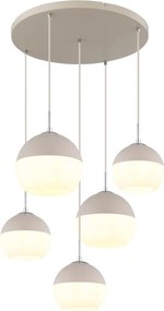 Globo 15999-5HR - RAGUSA kábelre függesztett csillár 5xE27/60W/230V