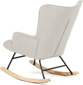 Hintaszék, bézs, szövet, AK-373 CRM2