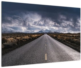 Az út képe a sivatagban (90x60 cm)