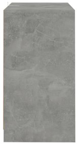 2 db betonszürke forgácslap tálalószekrény 70 x 41 x 75 cm
