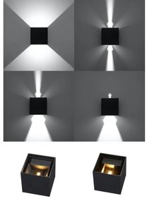 LED Kültéri fali lámpa LUCA LED/6W/230V IP54