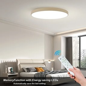 Brilagi-LED Dimmelhető lámpatest POOL SMART LED/180W/230V 120 cm bézs Wi-Fi Tuya + távirányító