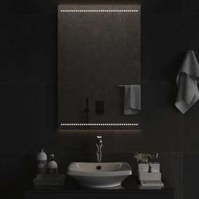 LED-es fürdőszobatükör 60x90 cm