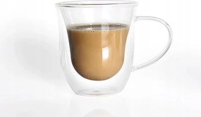 Duplafalú üveg 300ml boroszilikát üvegből