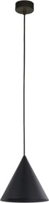 TK LIGHTING 10058 CONO Modern Függesztett Lámpa Fekete E27 IP20