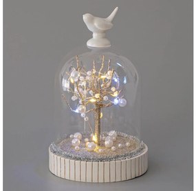 LED karácsonyi dekoráció 12xLED/3xAAA meleg fehér