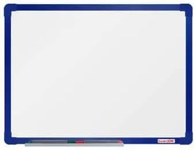BoardOK fehér mágneses tábla, 60 x 45 cm, kék