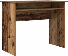 vidaXL antik fa színű szerelt fa íróasztal 90 x 50 x 74 cm