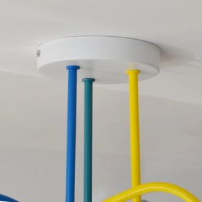 LED gyereklámpa OXFORD 3xE27/15W/230V mennyezeti