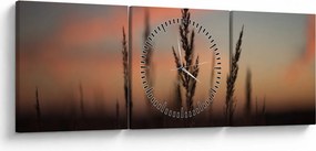 Kép - A növény sziluettje (órával) (90x30 cm)