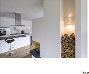 SLV PLASTRA 148010 Fali lámpa 1x40W/E14 IP20